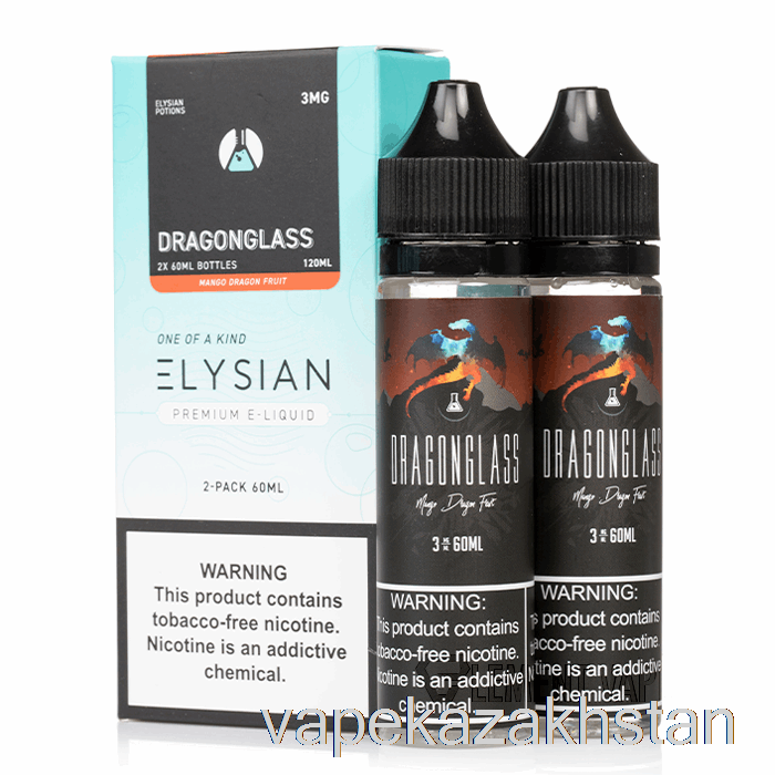 Vape Disposable Dragonglass - Elysian Labs - 120mL 6mg